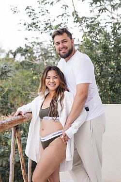 Tulum maternity photographer