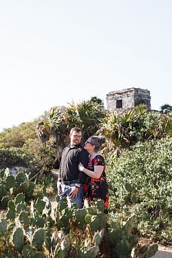 Tulum ruins photoshoot