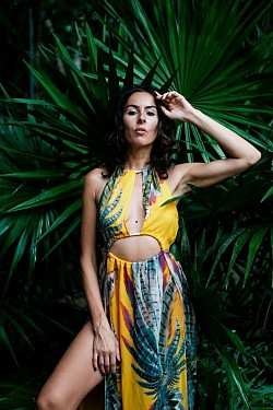 Book private photoshoot Tulum Mexico photographer jungle