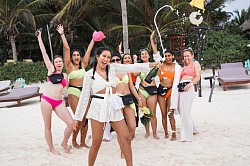 Bachelorette Tulum photoshoot
