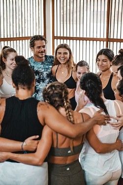 Tulum yoga breathwork retreat photography