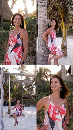 Tulum portrait lifestyle branding photography