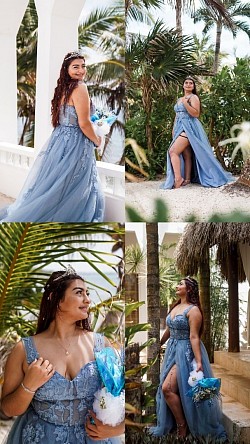Tulum portrait lifestyle branding quinceañera photography