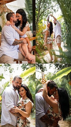 Couples photography tulum