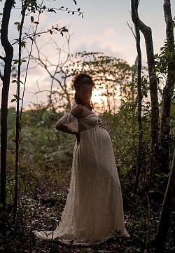 Maternity photography tulum