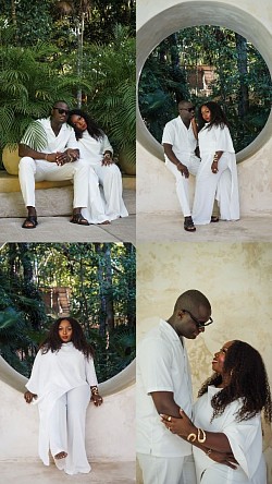 Anniversary couple photoshoot Tulum