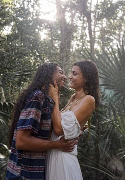 Rain Photoshoot Elopement Photographer Tulum Costa Rica Ibiza