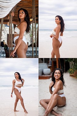 Tulum bikini photoshoot