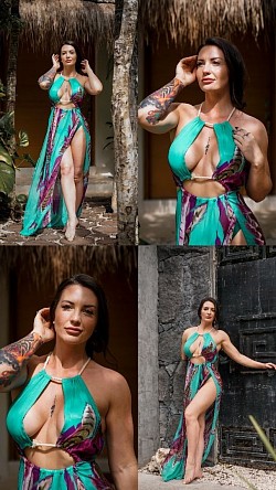 Book private photoshoot Tulum Mexico photographer beach portrait