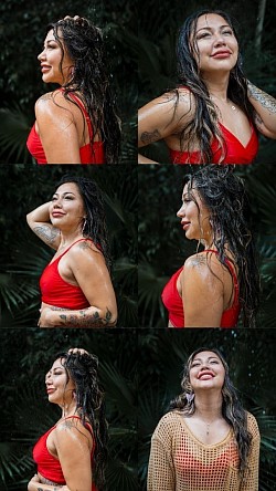 Rain photoshoot Elopement destination wedding photographer fashion portrait