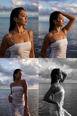 Beach photoshoot tulum