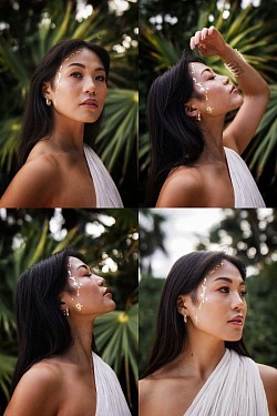 Beach photoshoot tulum