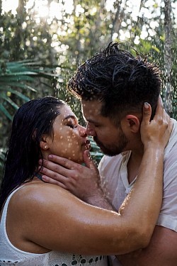 Tulum Rain Photoshoot
