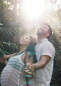 Tulum Rain Photoshoot