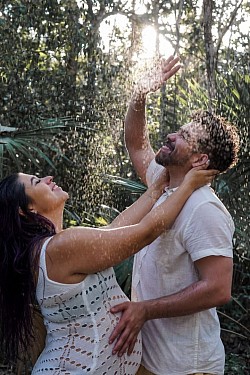 Tulum Rain Photoshoot