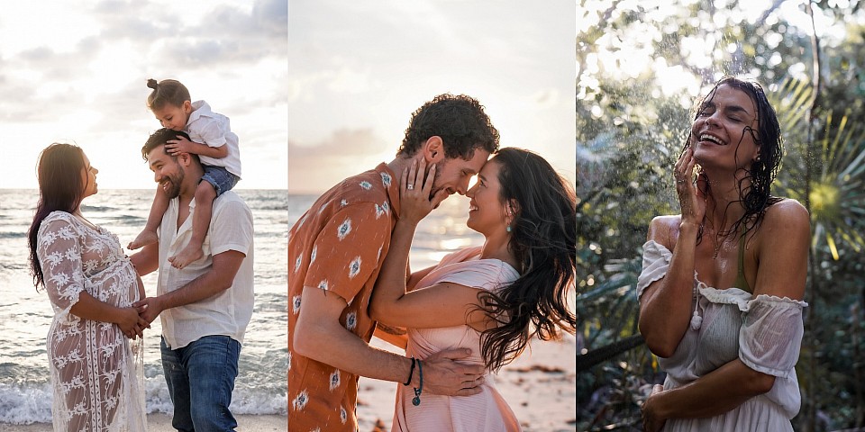 Tulum Engagement Session Playa del carmen photographer Cancun Wedding photographer