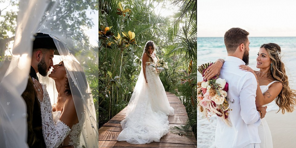 Tulum Beach Wedding Adventure Elopement Playa del Carmen