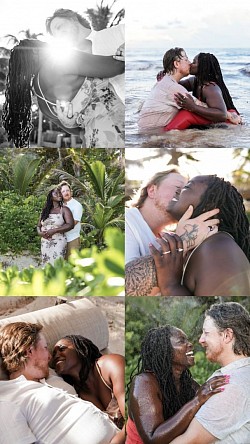 Engagement photography couple photoshoot Tulum Playa del Carmen Cancun