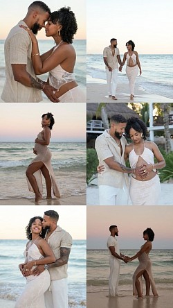 Maternity Babymoon photographer Playa del Carmen Cancun Tulum Riviera Maya