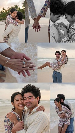 Cancun Playa del Carmen Tulum Engagement Surprise Proposal Photographer Riviera Maya